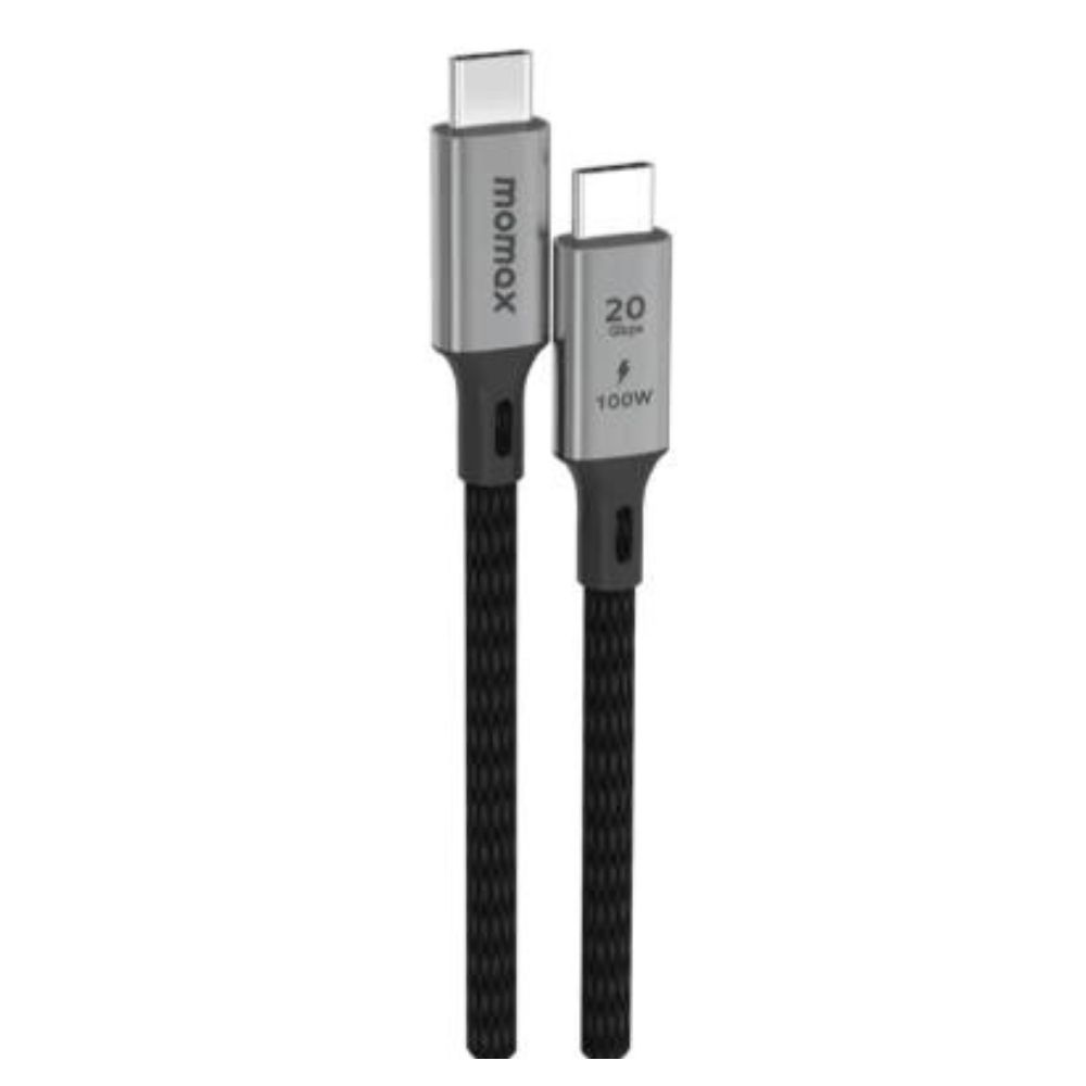 Momax Elite 100W USB-C USB3.2 Gen 2X2 20Gbps cable 2m (Black)