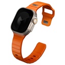UNIQ STRIDE FKM RUBBER APPLE WATCH STRAP 49/45/44/42MM - VOLT ORANGE (VOLT ORANGE)