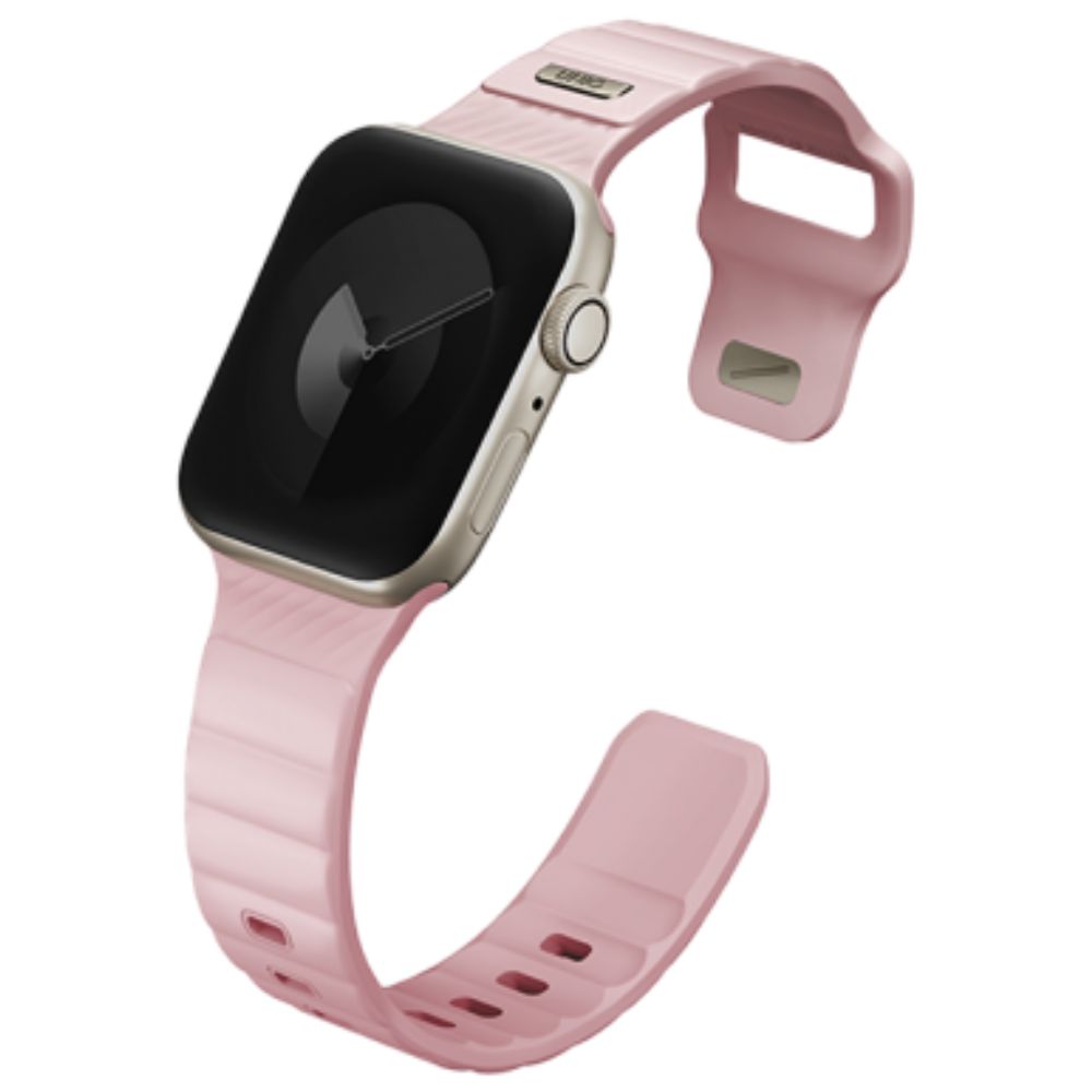 UNIQ STRIDE FKM RUBBER APPLE WATCH STRAP 41/40/38MM - PALE PINK (PALE PINK)