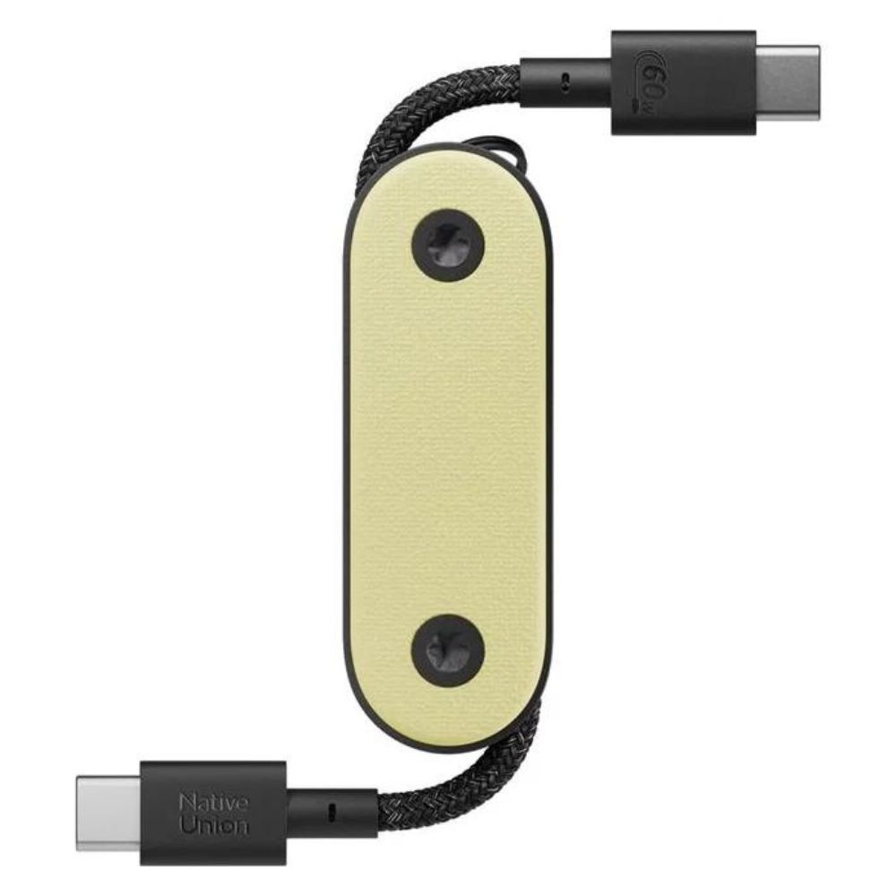 Native Union Pocket Cable Type C-C 17CM (Lemon)