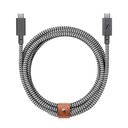 Native Union Belt Cable Pro 240W Type C-C 2.4M (Zebra)
