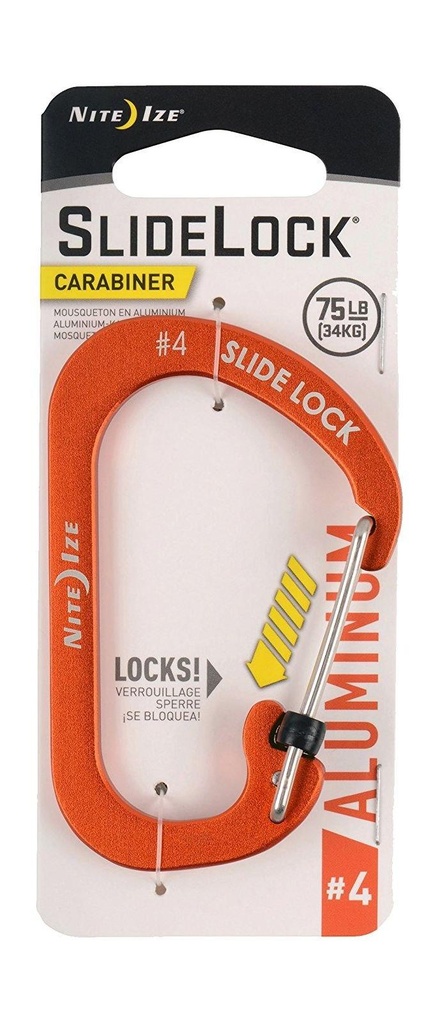 NiteIze SlideLock® Carabiner Aluminum #4