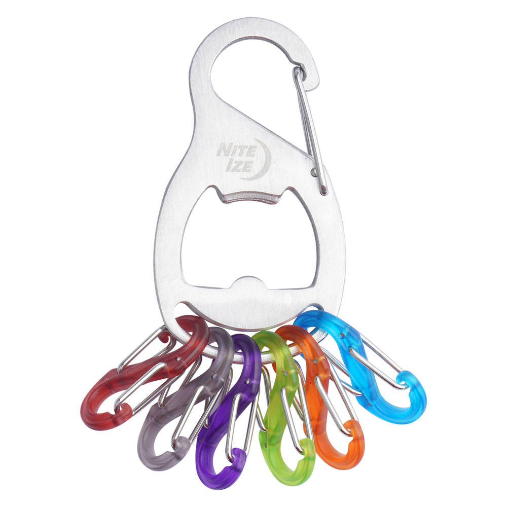 NiteIze KeyRack+™ S-Biner® (Stainless Steel)