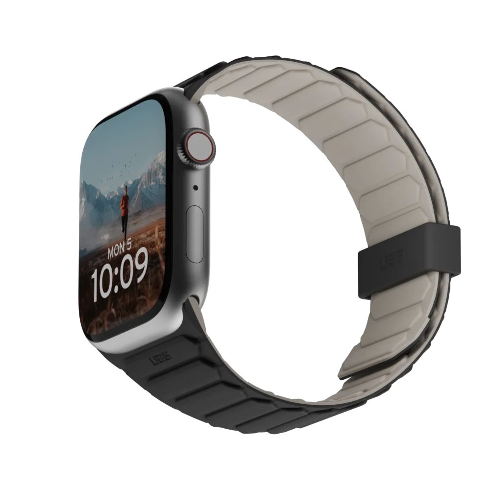 UAG Pathfinder Strap for Apple Watch 49/45/44/42mm (Black/Titanium)