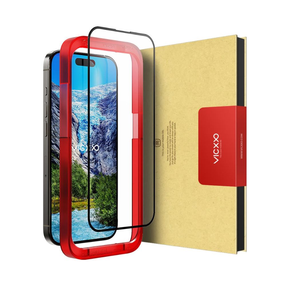 Vicxxo Screen Protector 4D for iPhone 12 Pro (Clear)