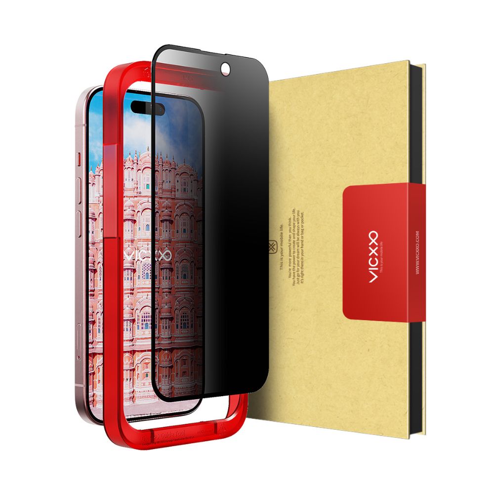 Vicxxo Screen Protector 4D for iPhone 12 Pro (Privacy)