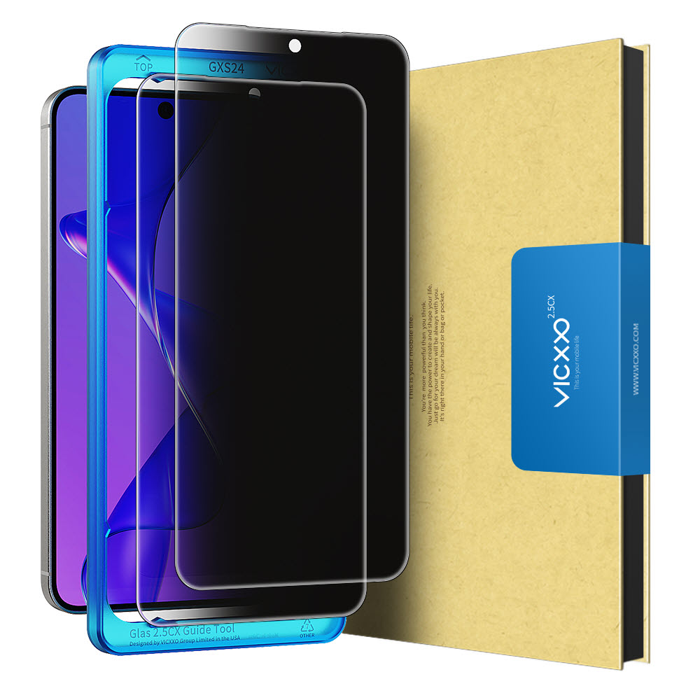 Vicxxo Screen Protector 2.5CX for Samsung S24 Ultra (Privacy)