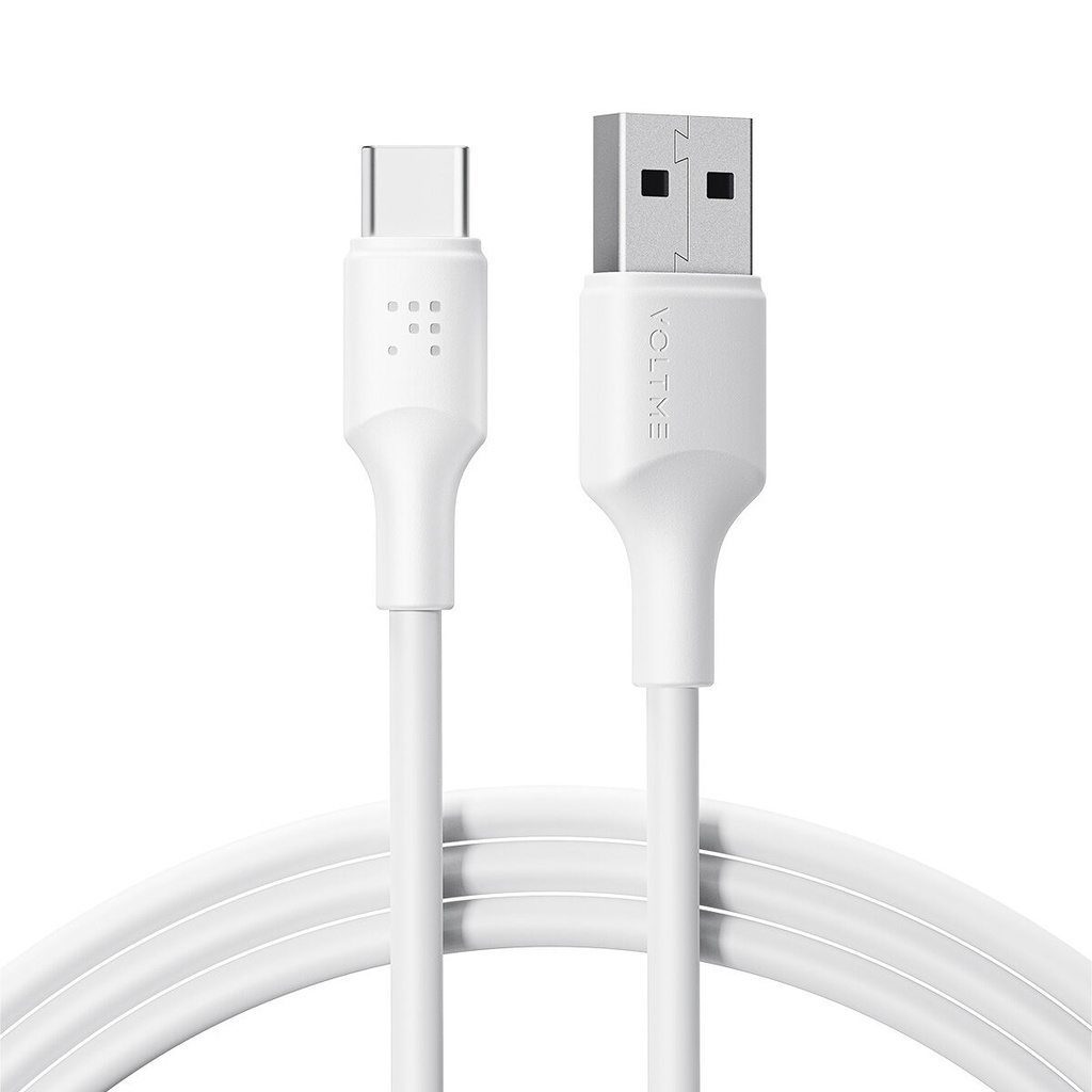 Voltme Powerlink EDC Series Cable USB A to C 1.2M 60W (White)