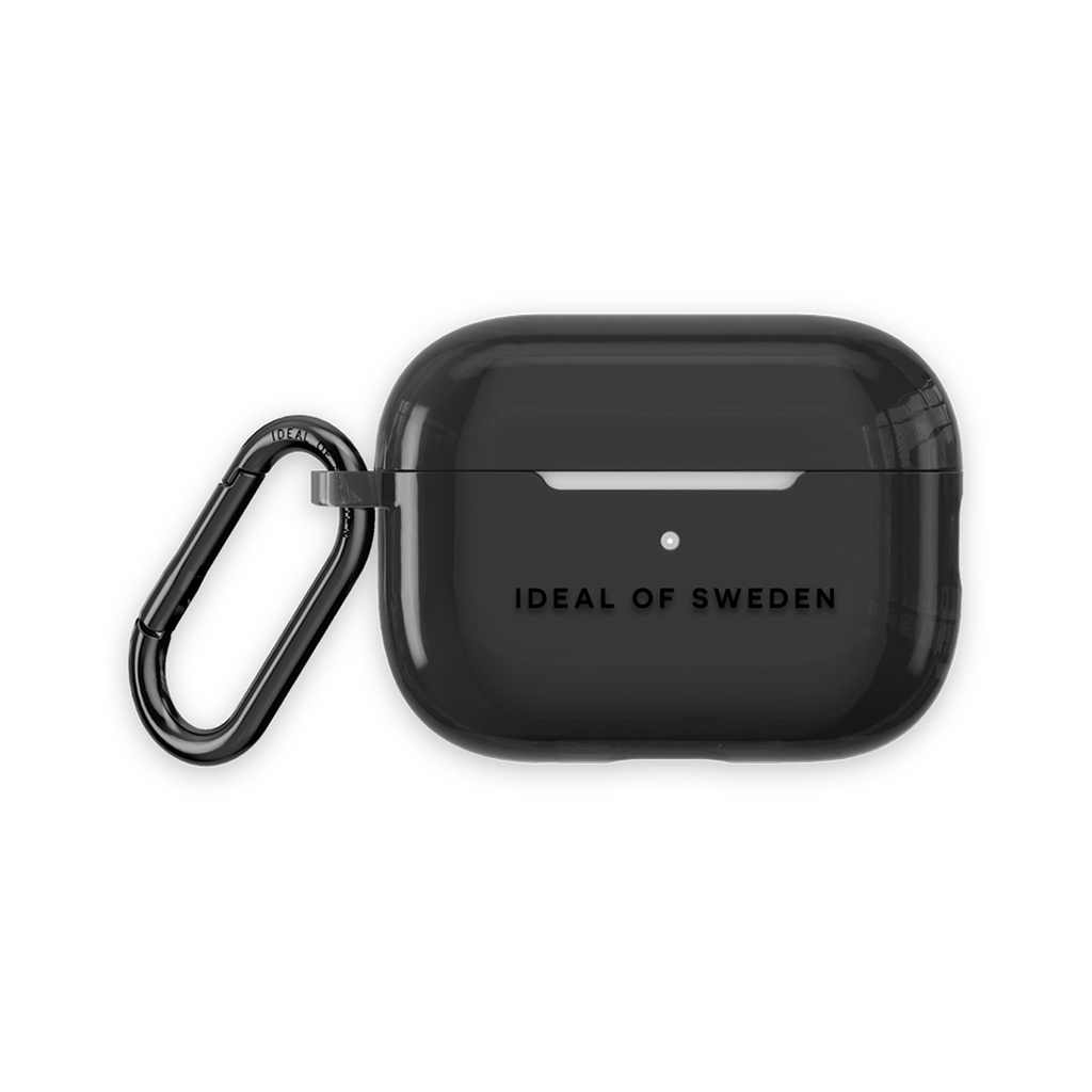 Ideal of Sweden Clear Case for Airpods Pro 1&2 (Tinted Black)