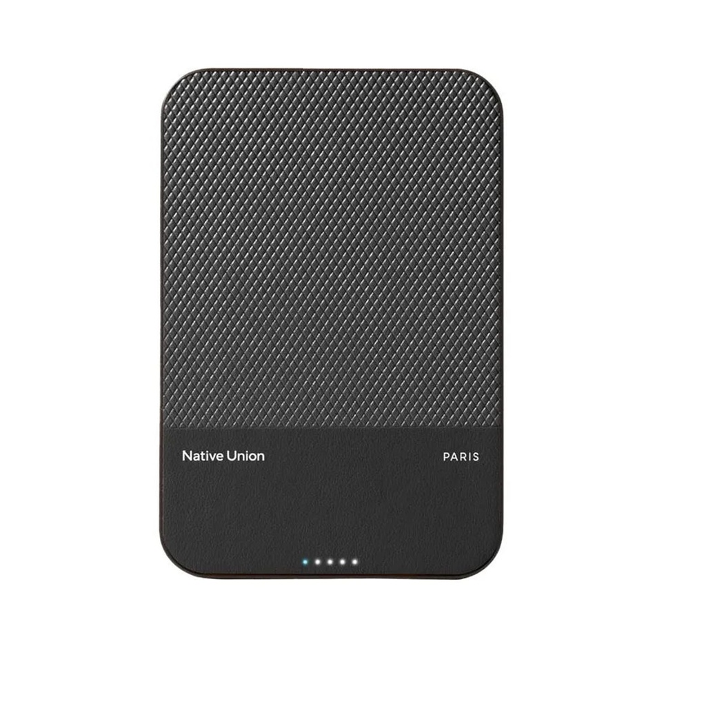 Native Union Classic Magnetic Power Bank 5000mAh  (Black)