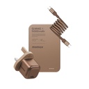 Momax Bundle Set ( 30Watts Charger 1-port type C + Mag Link Type C to Type C Cable 1M 60Watts + Q.Mag Power Bank 5000mAh Wireless Mag Safe Charge  )
