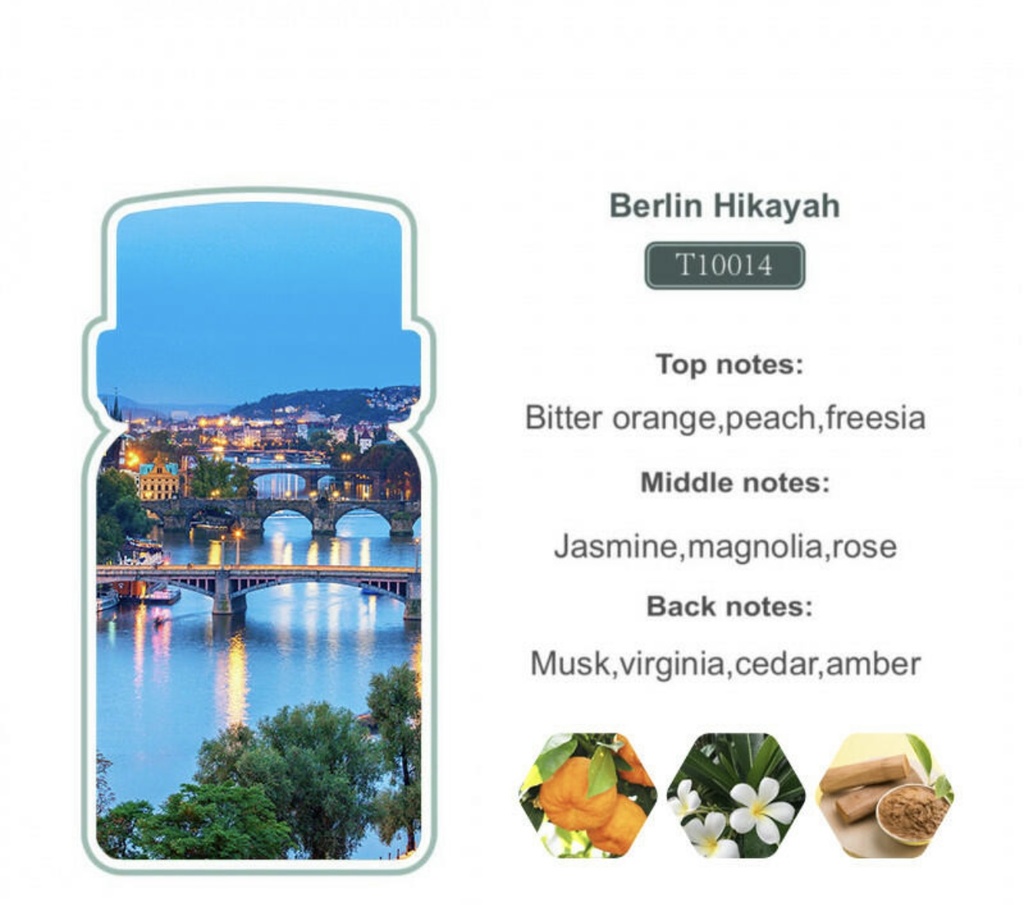 Hikayah Perfume Oil 100ml (Berlin)