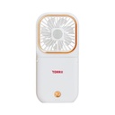 Torrii Cool + Bolt Foldable Neck Fan with 3000mAh Powerbank (White)