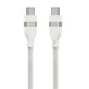 Anker USB-C to USB-C Cable 240W (Upcycled-Braided) (0.9m/3ft) (White)