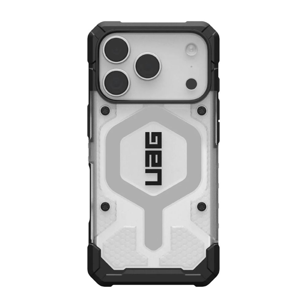 UAG Pathfinder Clear Magsafe Case for iPhone 17 Pro (Ice/Silver)