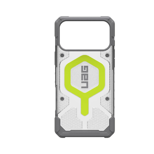UAG Pathfinder Clear Magsafe Case for iPhone 17 Pro Max (Neon)
