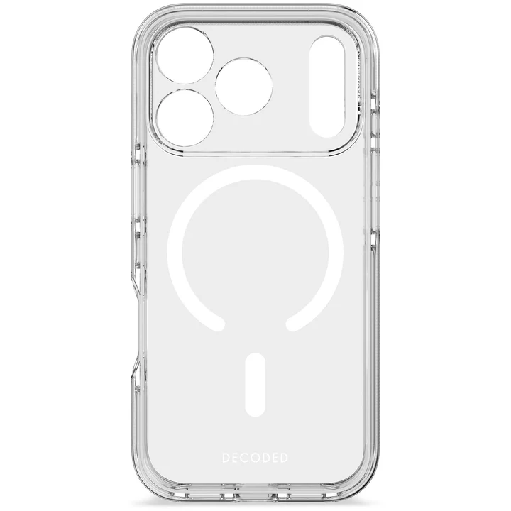 Decoded DropTec Case for iPhone 17 Pro (Frosted Transparent)