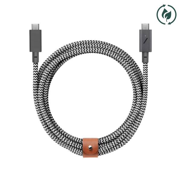 Native Union Belt Cable 140W Type C-C (Zebra)