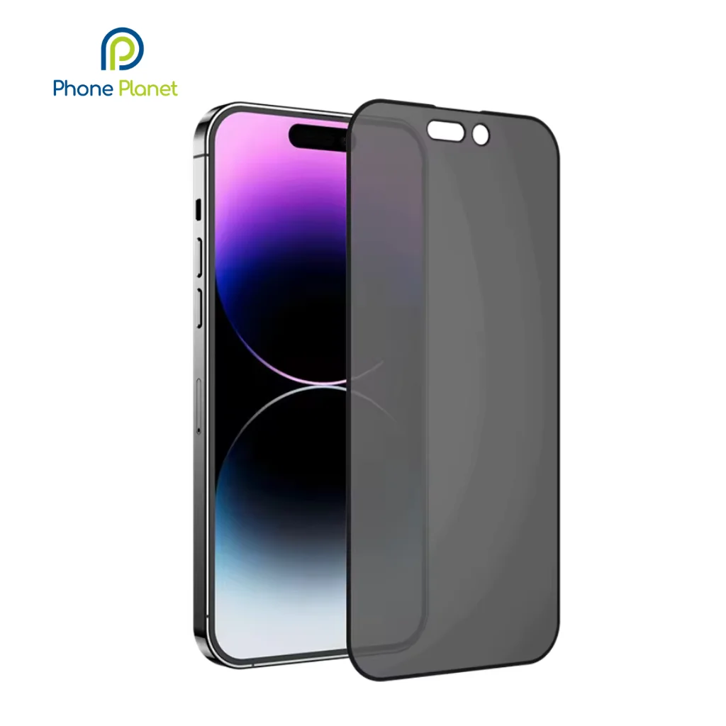 فون بلانيت واقي شاشة لهاتف 14 برو ماكس بخاصية الخصوصية  
