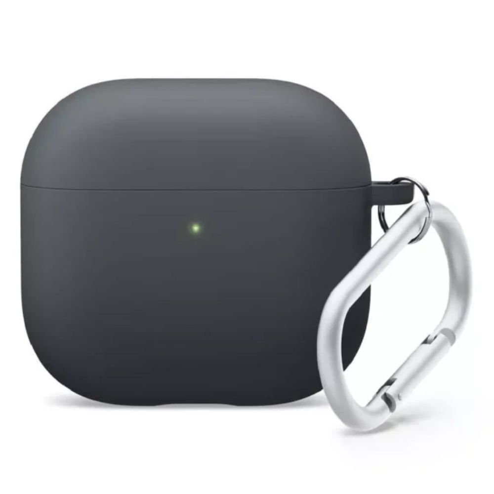 Elago Liquid Silicone Hang case for AirPods 4 (Black)
