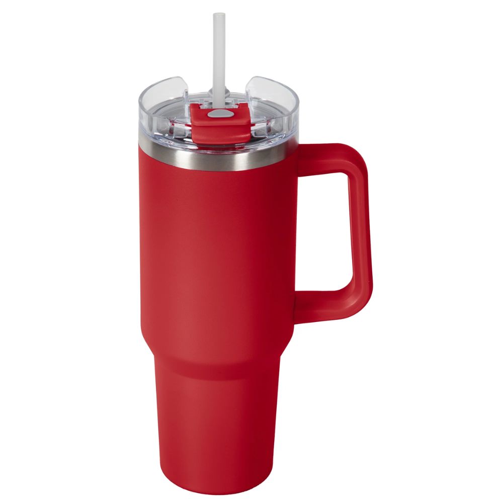 Fifty Fifty Insulated Mug 1.1L (Garnet)