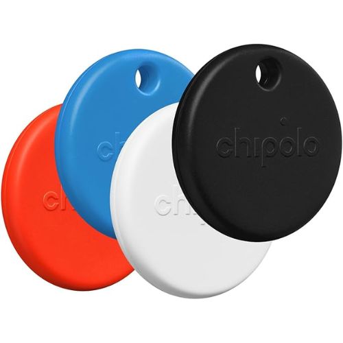 Chipolo POP Tracker for Apple/Android Finder 4-Pack (Assorted)