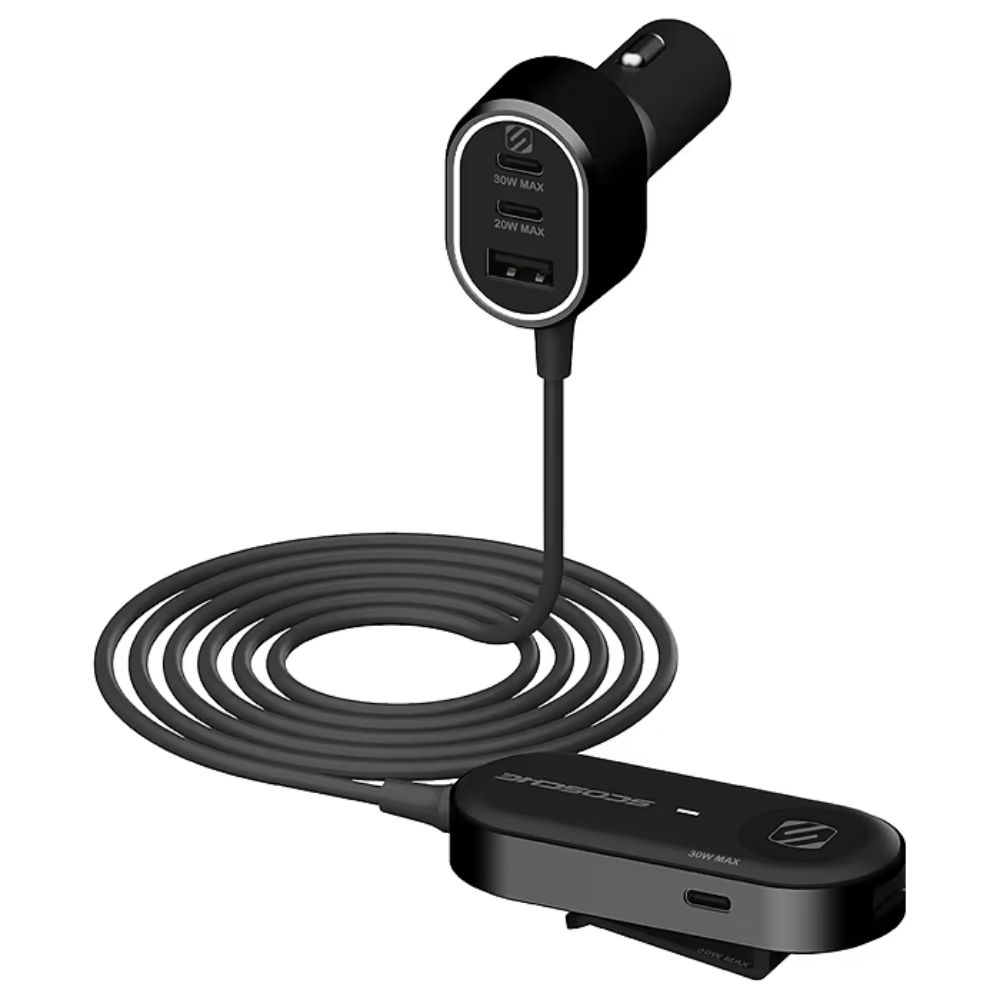 Scosche PowerVolt 100W Travel Car Charging Hub 6 Port