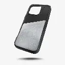 Ninja Labs Flex Pouch for iPhone 15 Pro Case (Black/Clear)