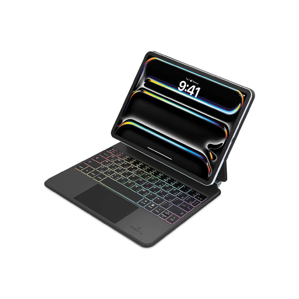 Smartix Magnetic Backlit KB with Trackpad for iPad Pro 13'' M4