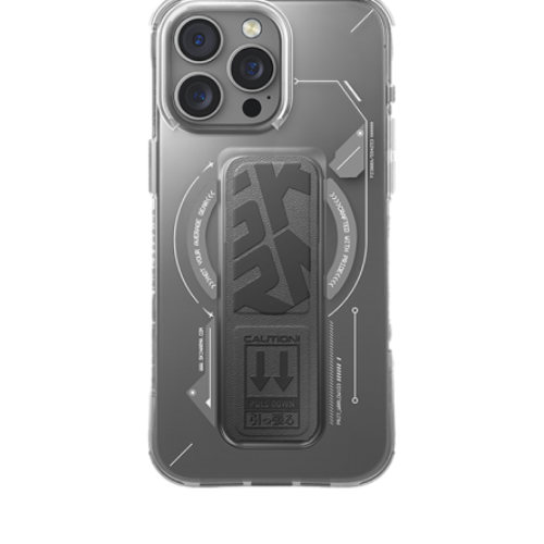 Skinarma Helio Magsafe Case With Grip For iPhone 16 Pro (Titanium)