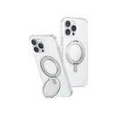 Uniq Hybrid Heldro Max MagSafe Case with Camera Stand for iPhone 16 Pro (Lucent Clear)	 