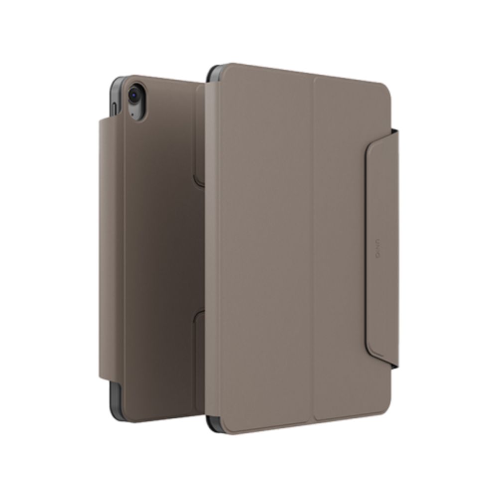 Uniq Rovus Snapmount Magnetic 360 Rotating Detachable Case For Ipad Air 11 M2-M3 (Flint Grey)