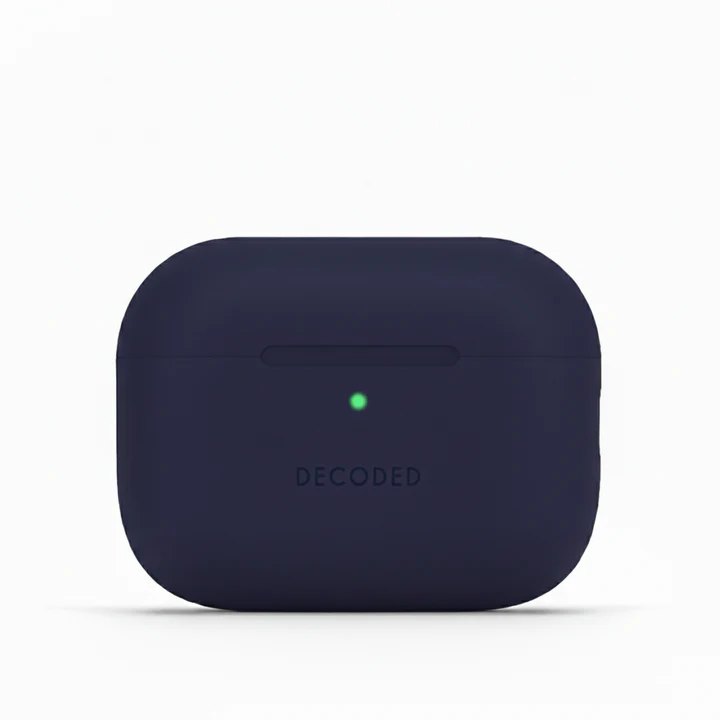 Decoded كفر سيليكون لـ AirPods Pro 3 (كحلي)