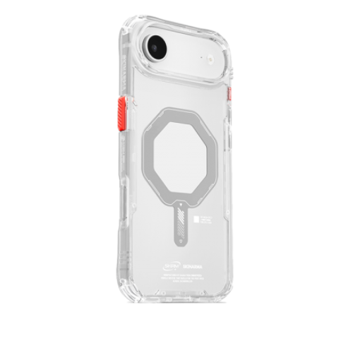 كفر Skinarma Saido MagSafe لهاتف iPhone 17 (شفاف)