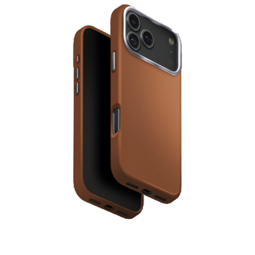 Uniq Hybrid Lyden Magsafe Case for iPhone 17 Pro Max (Caramel)