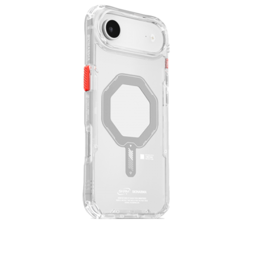كفر Skinarma Saido MagSafe لهاتف iPhone 17 Air (شفاف)