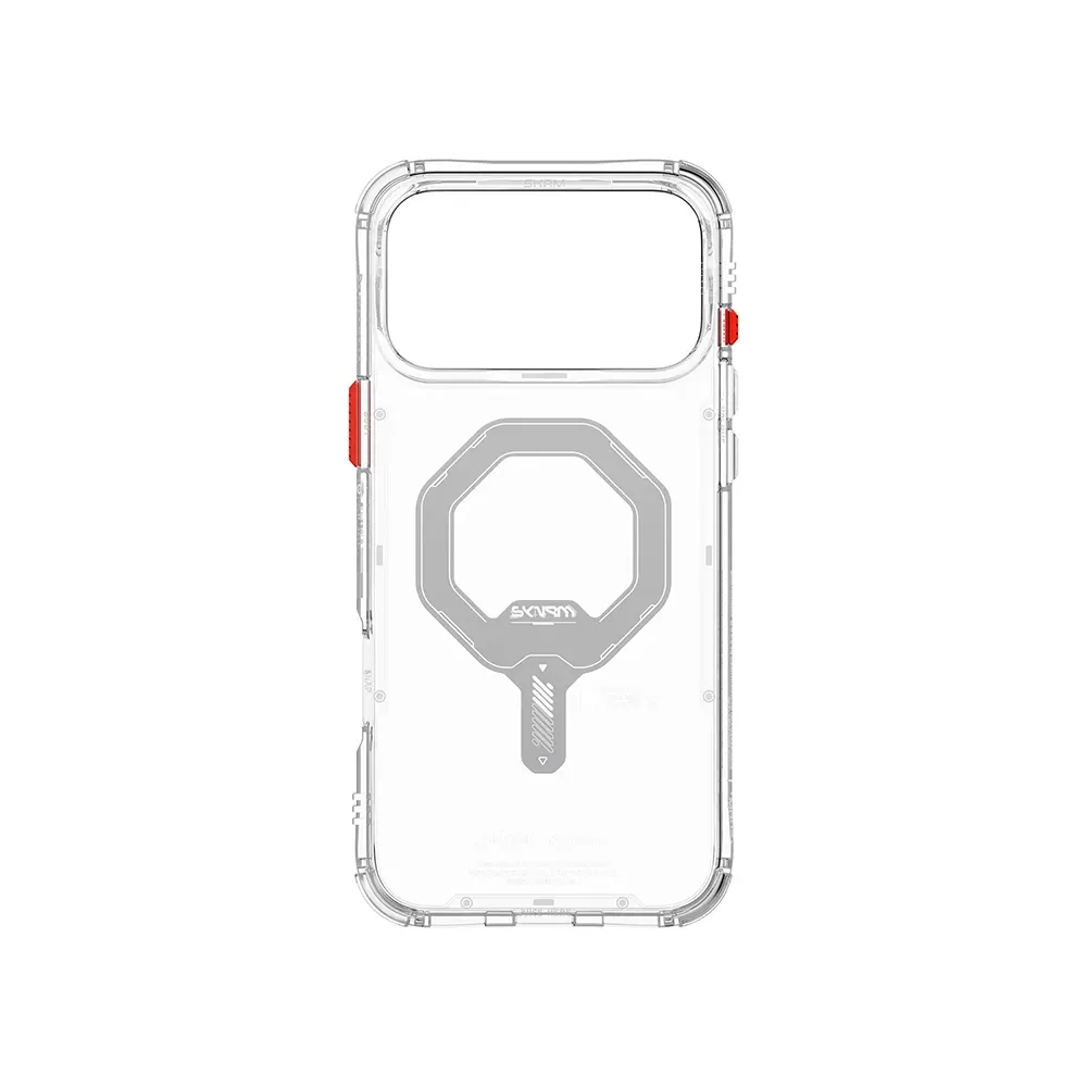 SkinArma Saido MagSafe Case for iPhone 17 Pro (Clear)