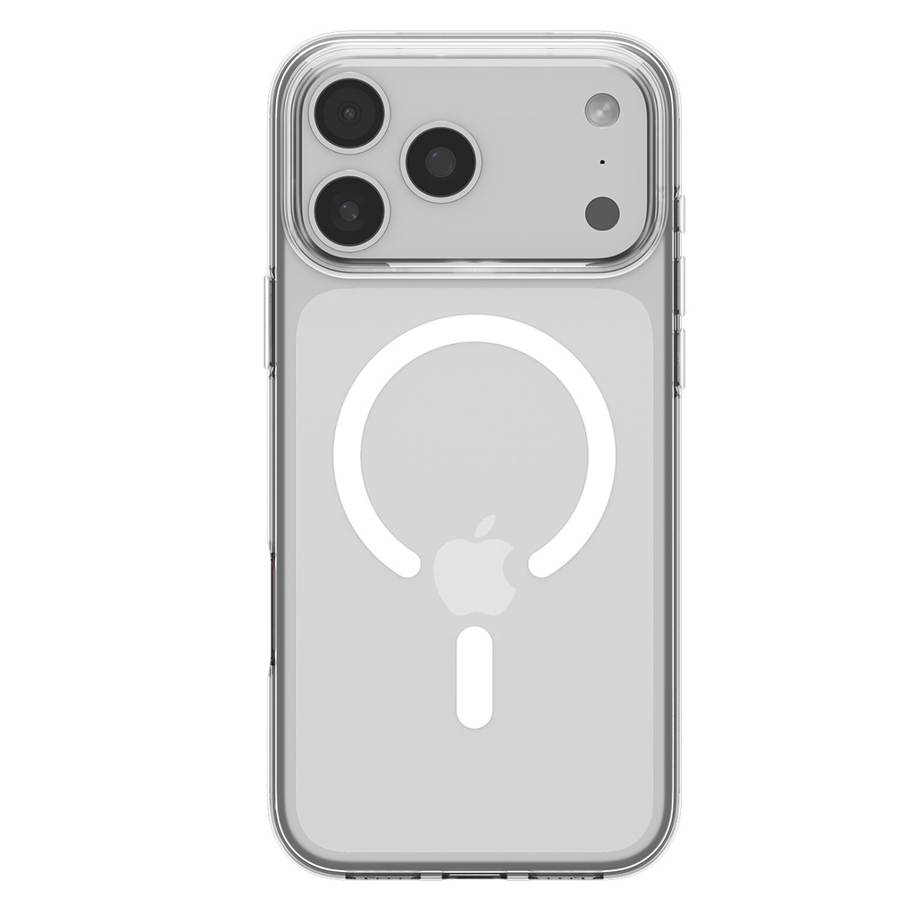 Spigen Liquid Crystal MagFit Case for iPhone 17 Pro (Clear White)