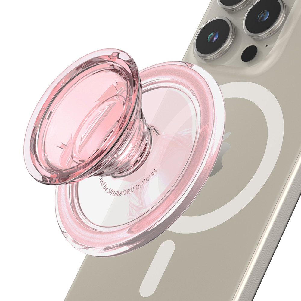 Sinjimoru M-Tipi Tok Magsafe Grip (Pink)