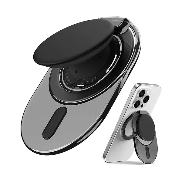 Sinjimoru M-Tipi Tok Stand Magsafe (Black)