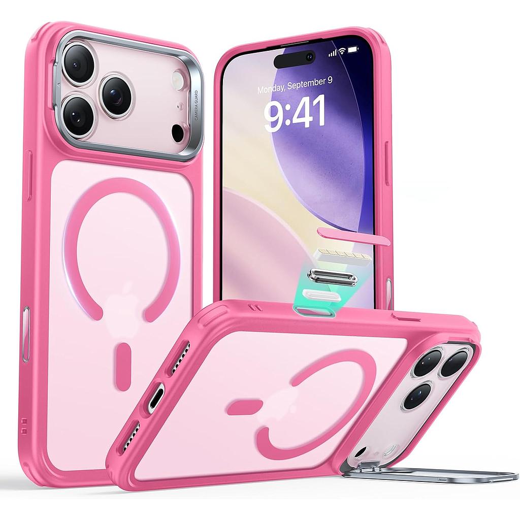 ESR HaloLock Classic Hybrid  iPhone 17 Pro (وردي مطفي) كفر 
