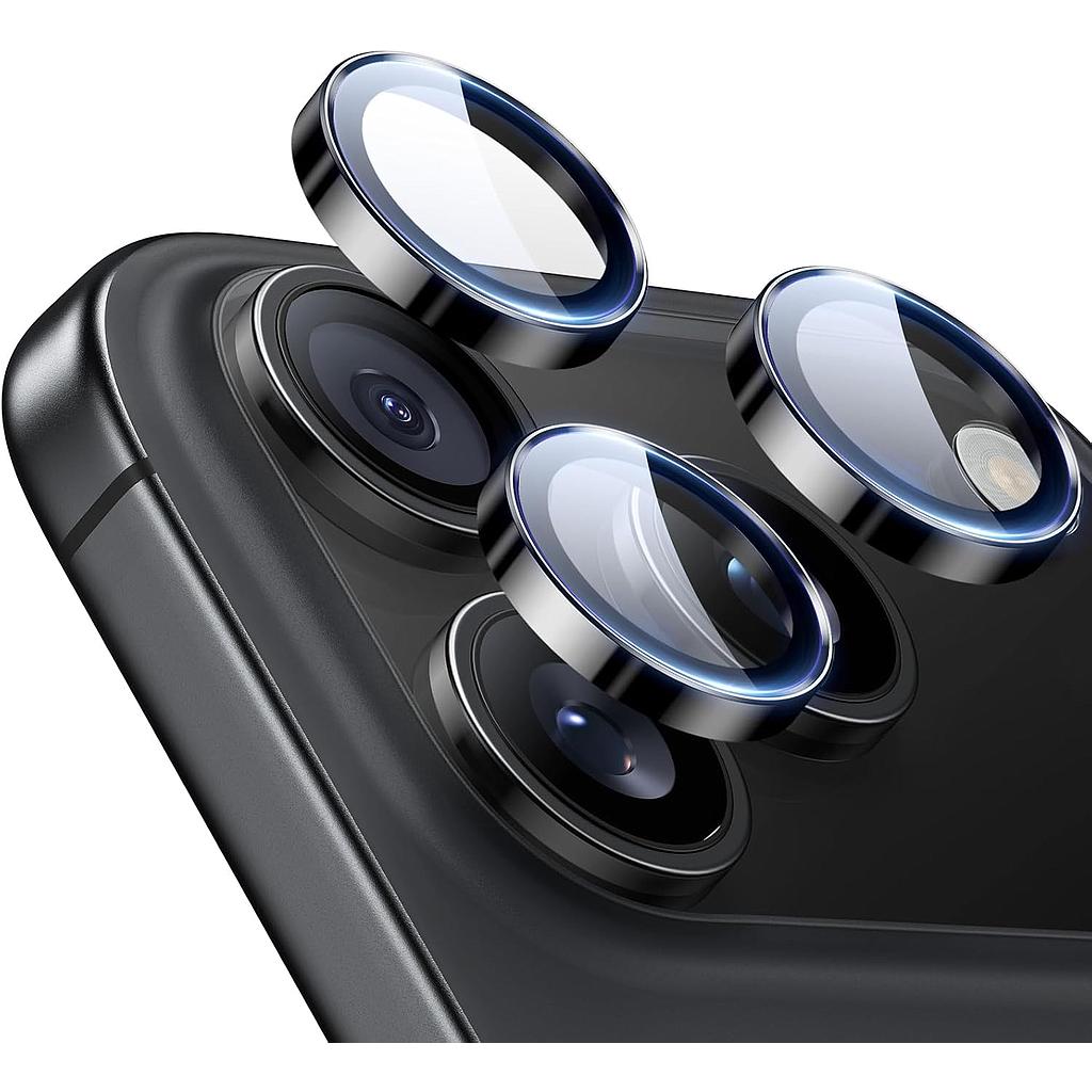 ESR Armorite Camera Lens Protector for iPhone 17/16/15/14 Pro/Pro Max (Black)
