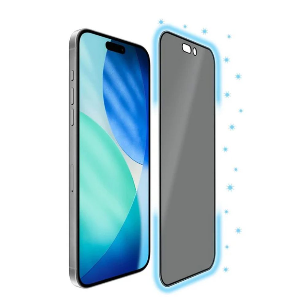 Torrii Anti-bacterial BodyGlass for iPhone 17 / 16 pro  (Privacy)