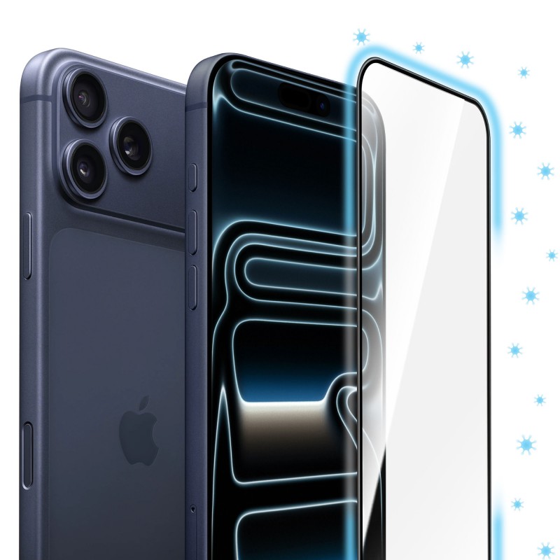 Torrii Anti-bacterial – Full Coverage for iPhone 17 Pro Max /16 Pro Max