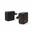 UAG Wall Charger SRGE 100W 3Port WW (Black)