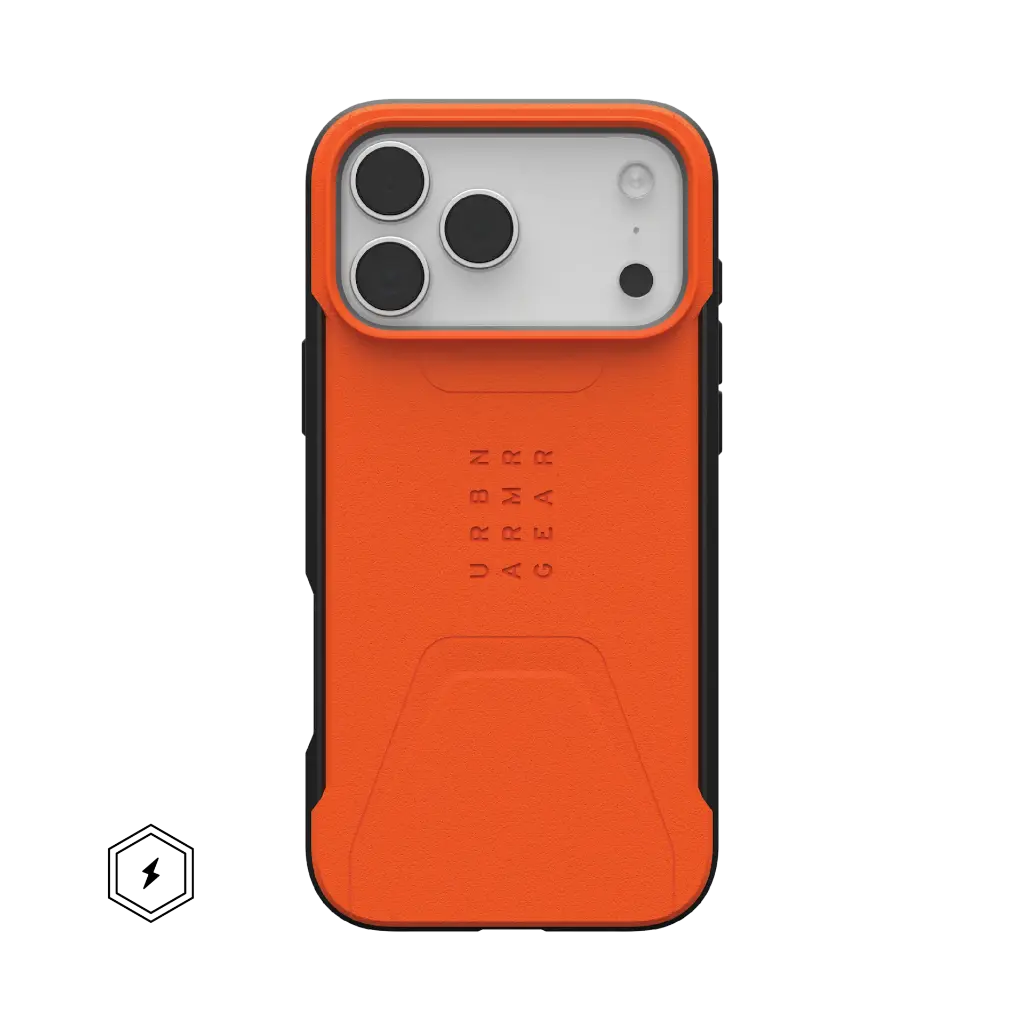 UAG Civilian Magsafe Case for iPhone 17 Pro Max (Orange)