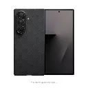 Pitaka Ultra-Slim Case for Galaxy Z Fold7 Black/Grey (Rear cover)