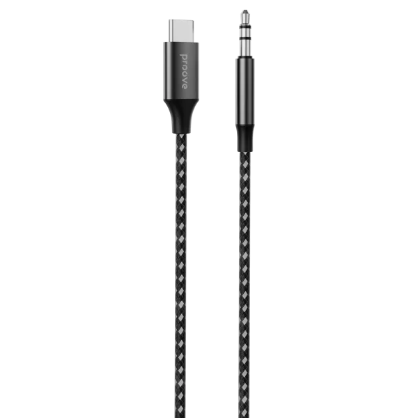 Proove SoundMesh AUX Type-C to 3.5mm 1M (Gray)