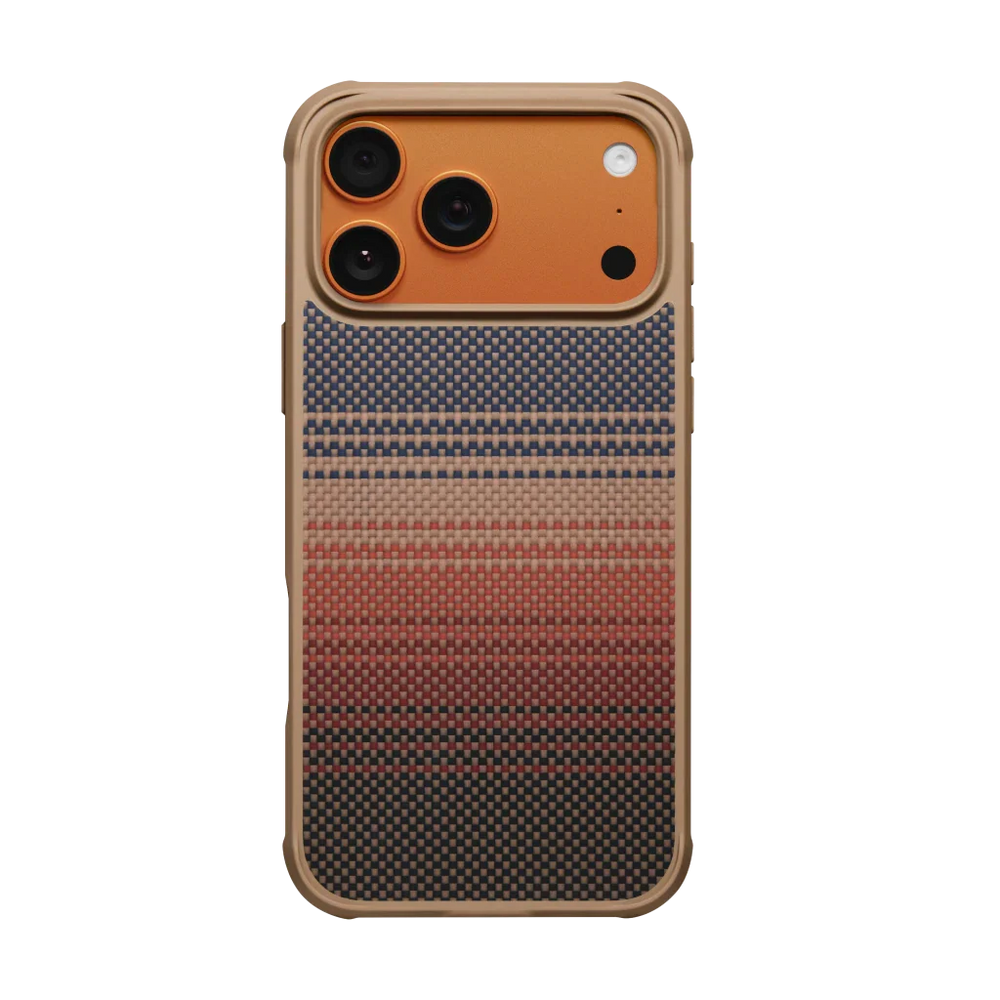 Pitaka 17 Pro Max Aramid Pro Guard Case Sun Set