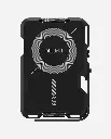 AULUMU G03 Multi-Tool Magnetic Metal Wallet Frosted Cover (Black)